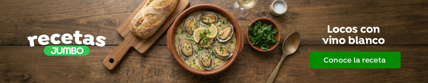 Locos con vino blanco