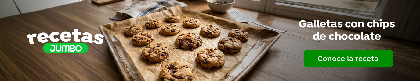 Galletas con chips de chocolate